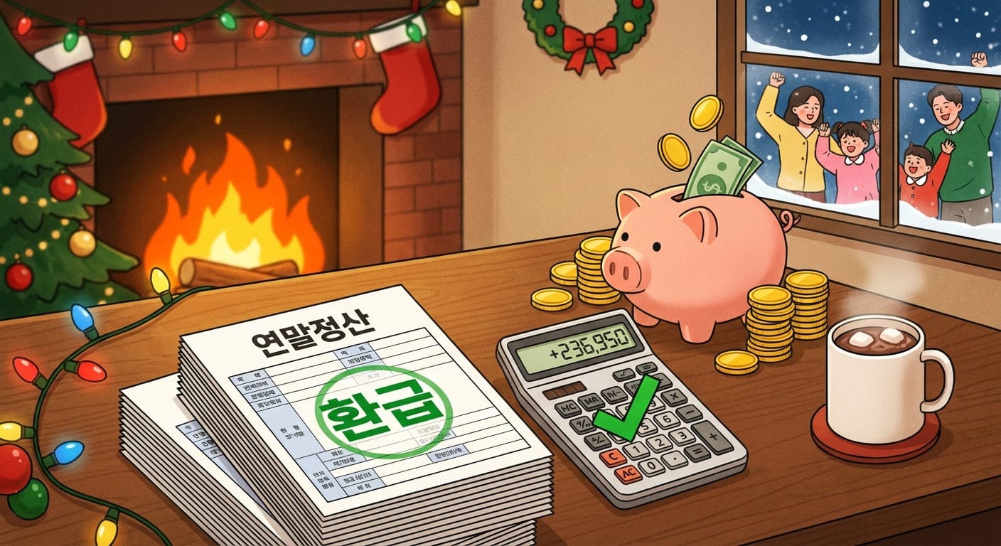 13월의 월급 받으려면? 2025 연말정산 환급금 조회 방법과 절세 꿀팁