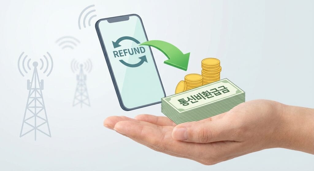 통신비환급금을 나타내는 이미지