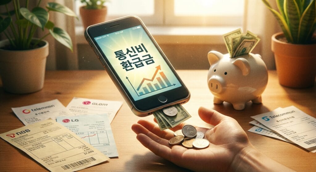 통신비환급금을 나타내는 이미지